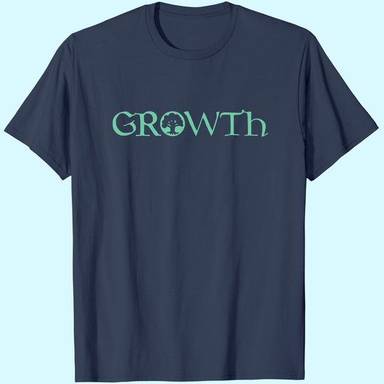 GROWTH Green Magic Mana Symbol T-Shirt