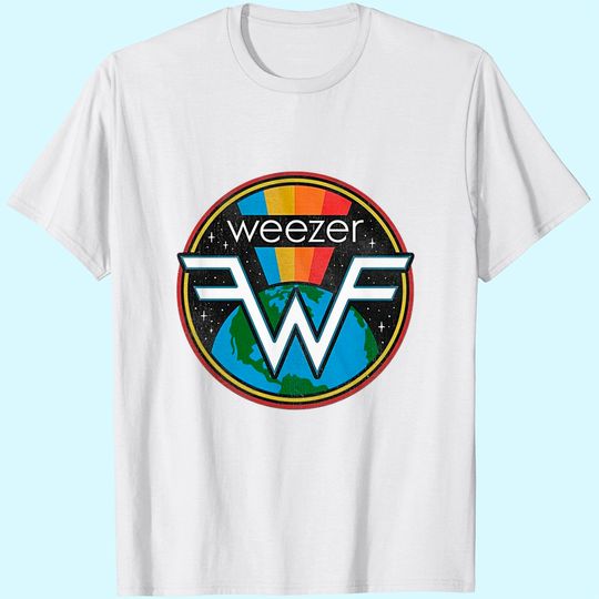 Weezer Space Graphite Heather T-Shirt