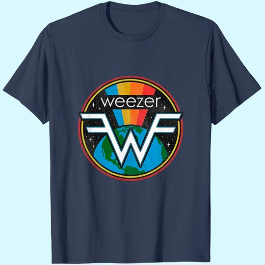 Weezer Space Graphite Heather T-Shirt