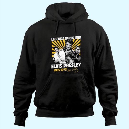 Legend Never End Elvis Presley Hoodie