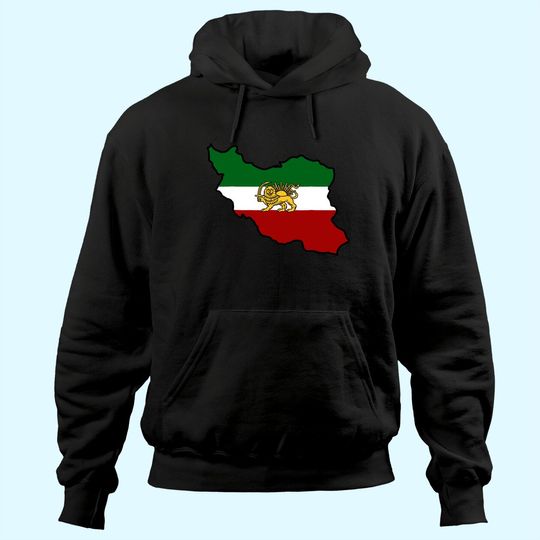 Discover Iran Flag With Lion Hoodie