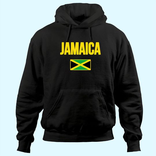 Discover Jamaica Flag Souvenir Hoodie