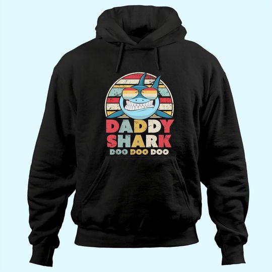 Daddy Shark Hoodie Hoodie