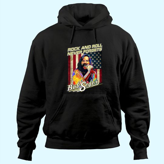 Discover Vintage Bob Art Seger Vaporwave Classics Retro Flag American Hoodie