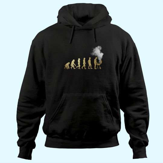 Discover Evolution of Grill Master - Grilling Gifts - I Do BBQ Hoodie