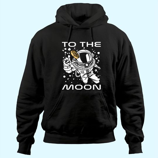 Discover Bitcoin to the moon cryptocurrency stock market eth btc Hoodie