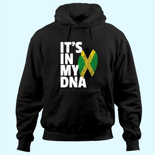 Discover It's in My DNA Jamaica Flag Hoodie