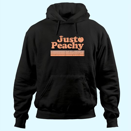 Discover Just Peachy Retro 70s Georgia Peaches Hoodie