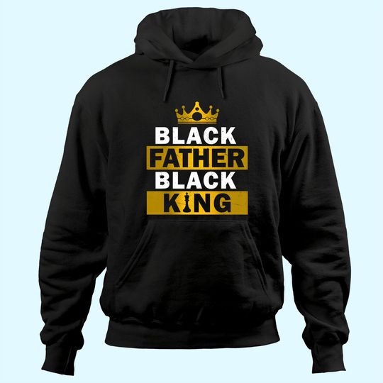 Black Father Black King African American Hoodie