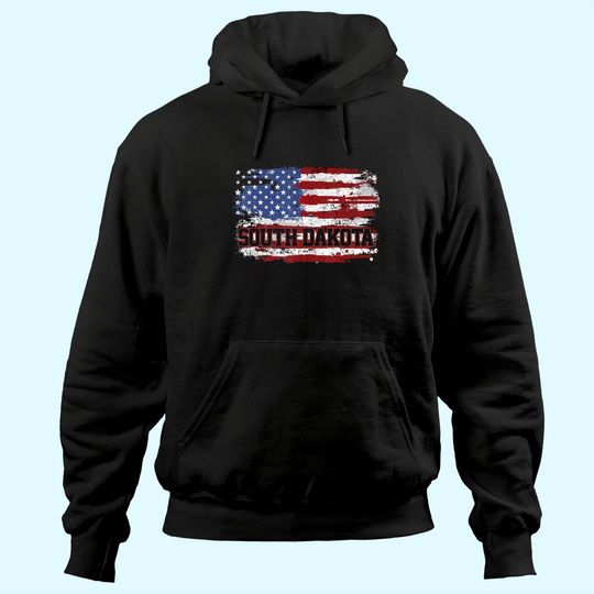 South Dakota Vintage Hoodie