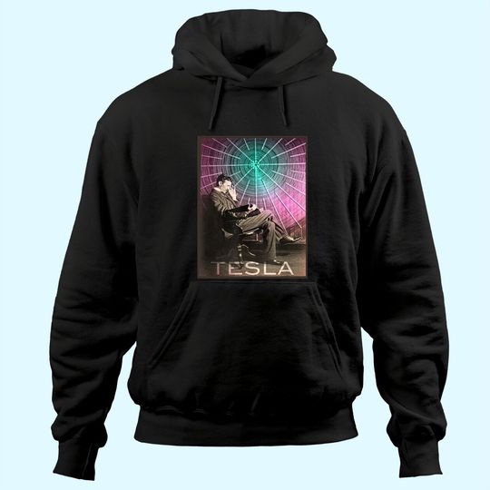 Discover Nikola Tesla's AC Electricity Inspiring Science Hoodie