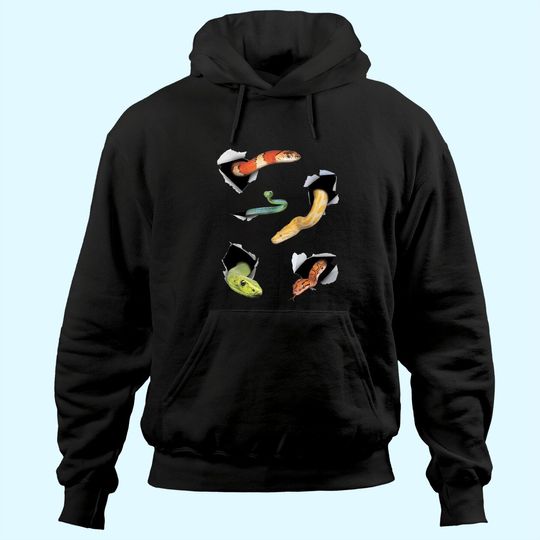 Discover Snake Lover Mens Hoodie