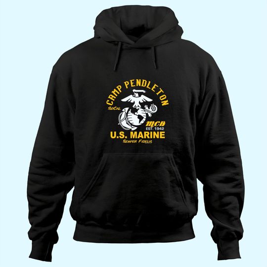 Discover CAMP PENDLETON - U.S. MARINE Hoodie