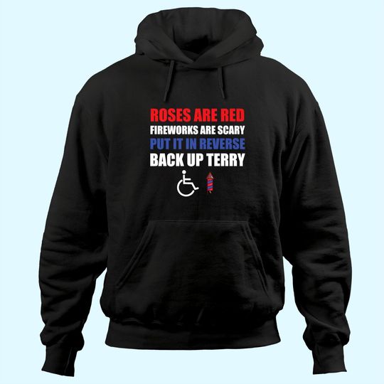 Put It In Reverse Back Up Terry Funny 4th of July Fireworks Premium Hoodie