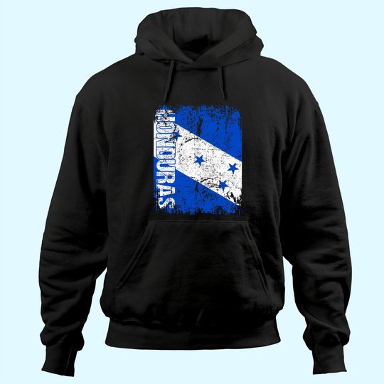 Discover HONDURAS Flag Vintage Distressed HONDURAS Hoodie