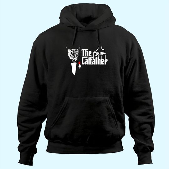 The CatFather Hoodie, Father Of Cats Hoodie, Cat Dad