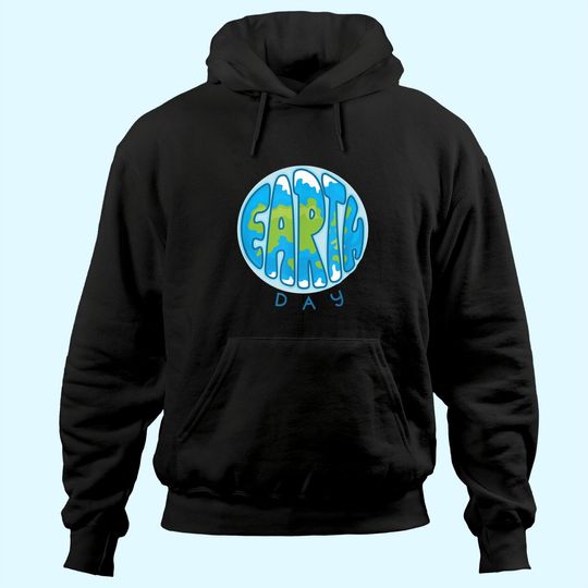 Retro Happy Earth Day, Environment, Saving the Planet Hoodie