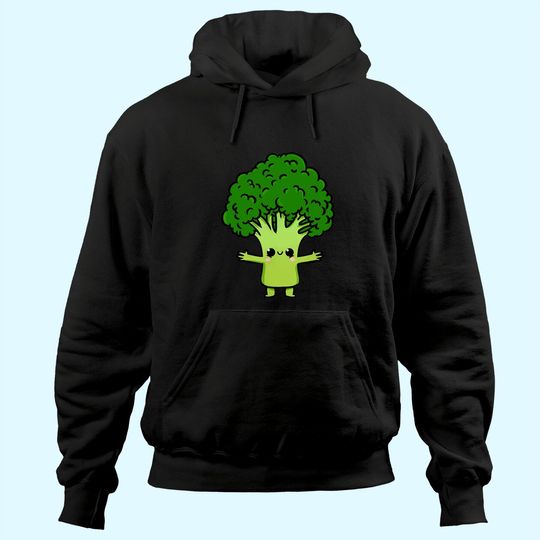 Discover Kawaii Broccoli Hoodie