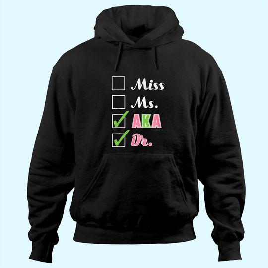Discover AKA Doctor for Alpha Sorority Kappa Women Physician Hoodie