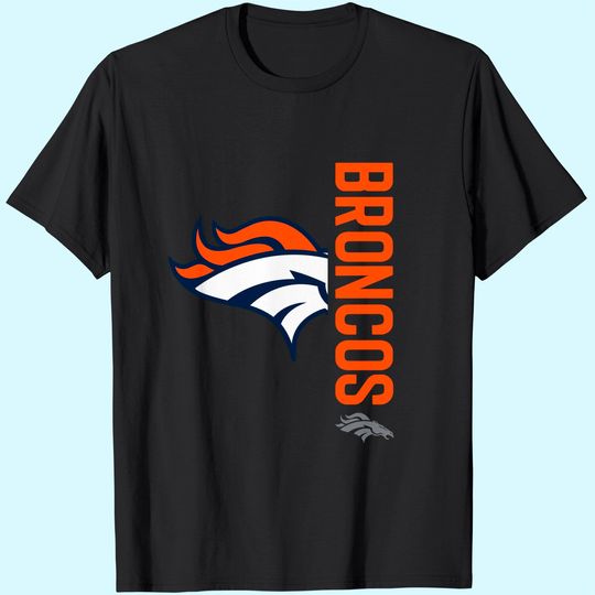 New Era Men's Navy Denver Broncos Big & Tall 2-Hit T-Shirt
