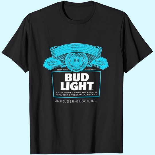 Bud Light Navy T Shirt