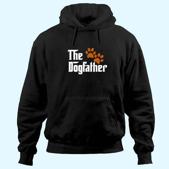 Cool Dog Dad Dog Father Hoodie The DogFather Hoodie
