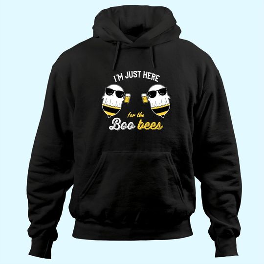 I'm just Here for the Boo Bees Halloween Hoodie
