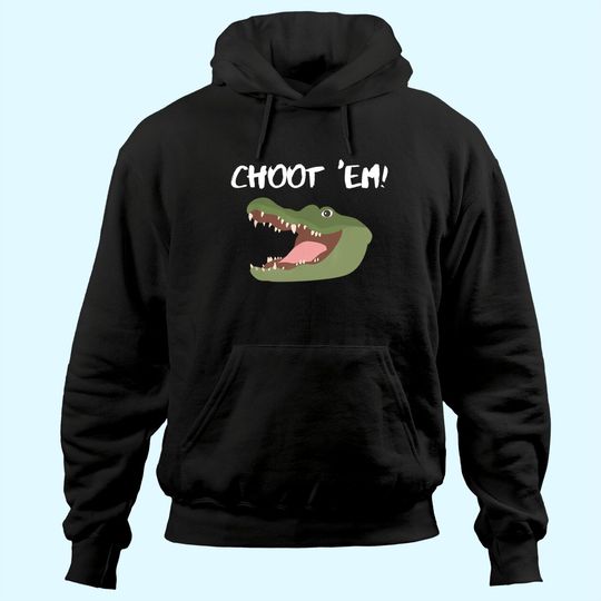 Troy Swamp Choot Em' Alligator Gator Hunting Hoodie