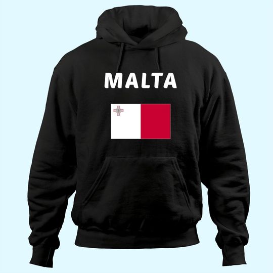 Discover Malta Flag souvenir Gift Maltese Hoodie