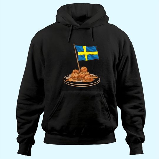 Swedish Meatballs Sweden Europe Travel Hoodie