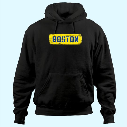 Discover Retro Boston Running Marathon Finish Line Hoodie