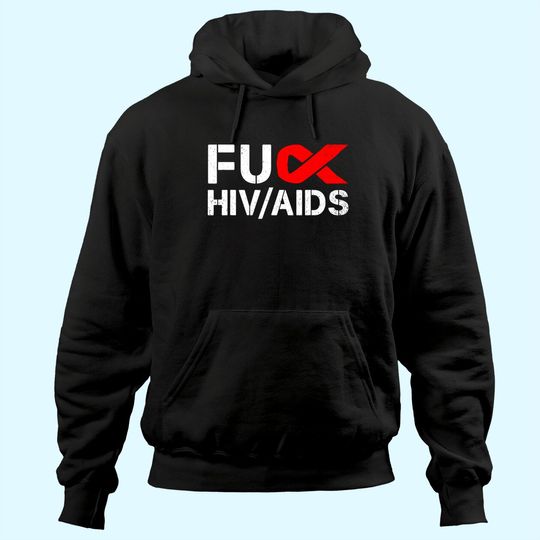 HIV AIDS Awareness Red Ribbon World AIDS Day Fighter Hoodie