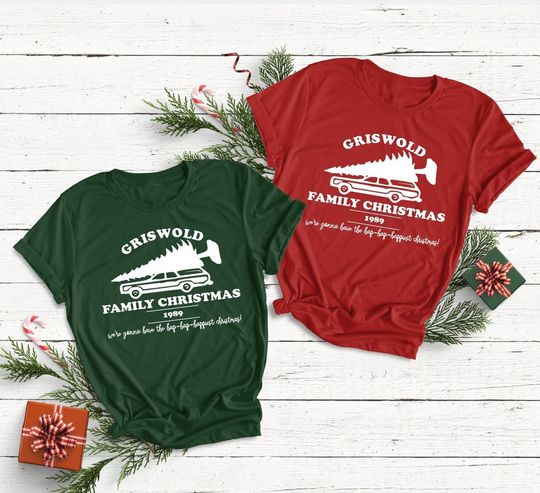 Griswold Family Christmas National Lampoons Christmas Vacation T Shirt