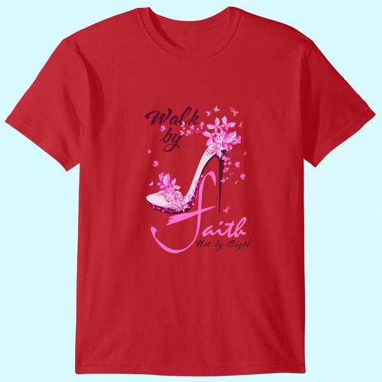 Discover Walk By Faith Not By Sight 2 Corinthians 5:7 Bible Verse T Shirt