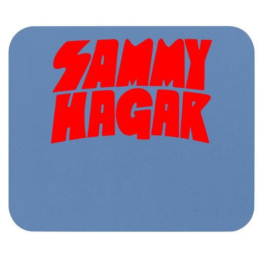 Katrina M Vaughn Samm Short Sleeve Mouse Pad,sammy Hagar Logo,large
