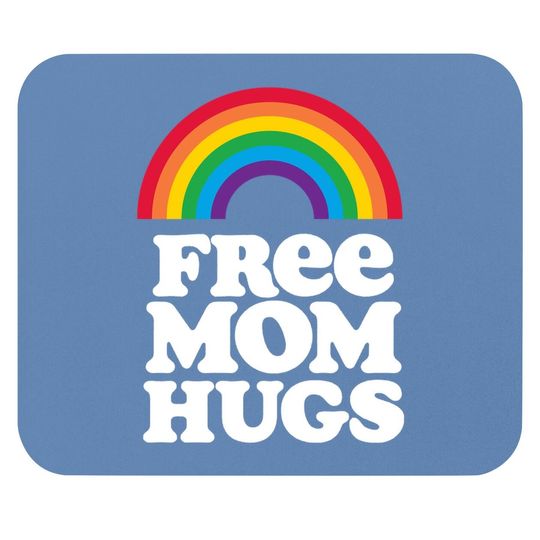 Free Mom Hugs Short Sleeve Mouse Pad