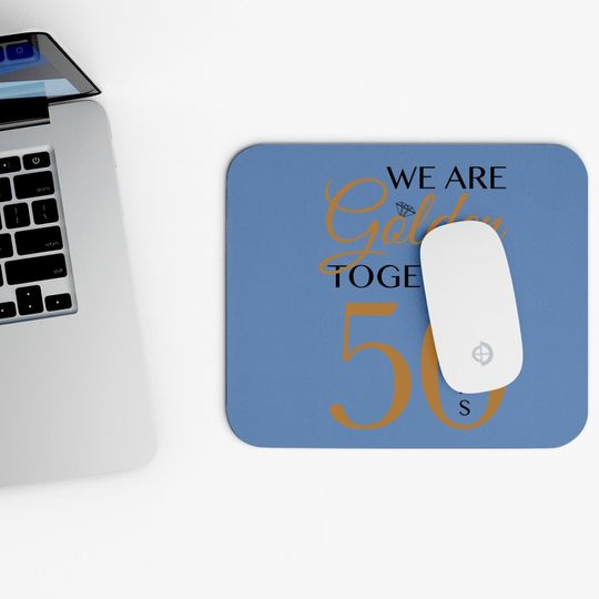 Romantic Mouse Pad For Couples - 50th Wedding Anniversary Mouse Pad