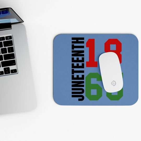 Juneteenth Mouse Pad Black Proud African