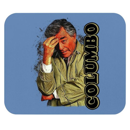 Columbo Detective Movie 80s  mouse Pad