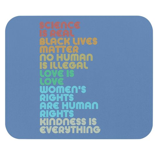 Vintage Science Is Real Black Lives Matter Mouse Pad