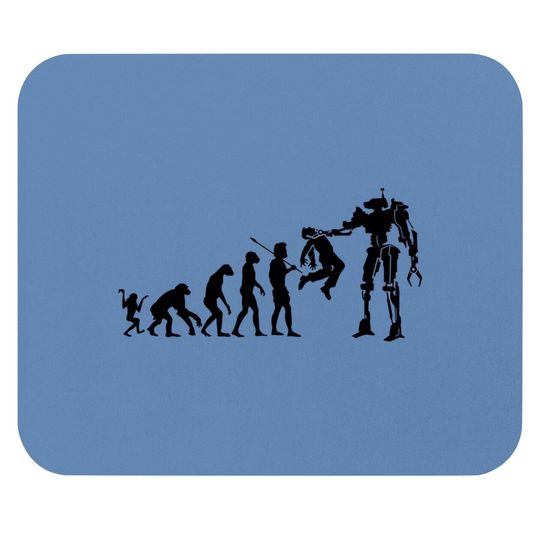 Funny Evolution To Termination Mouse Pad