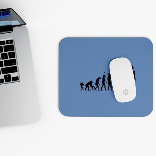 Funny Evolution To Termination Mouse Pad