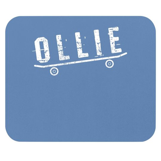Skateboarder Ollie Skateboard Mouse Pad
