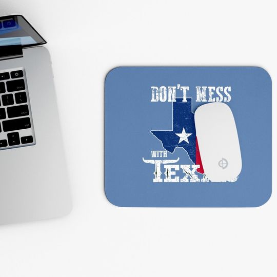 Don't Mess With Vintage Texas Mouse Pad