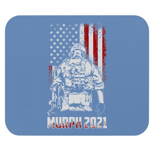 Murph 2021 Challenge Workout Program Fitness Patriotic Gift Mouse Pad