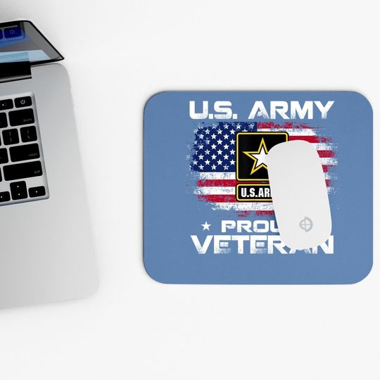 U.s Army Proud Veteran Day Mouse Pad