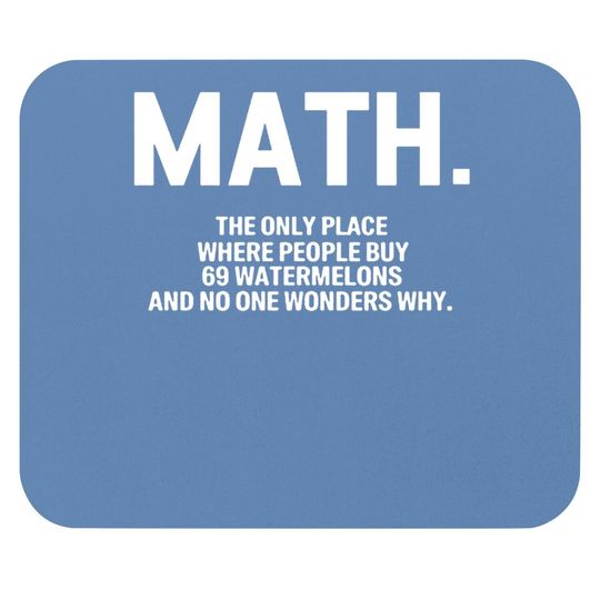 Math Blackmyth Mouse Pad