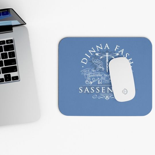 Outlander Sassenach Dragonfly Mouse Pad