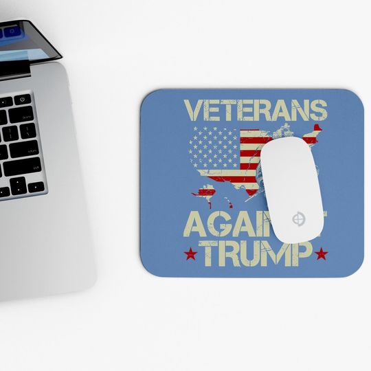 Veterans Against Donald Trump Mouse Pad