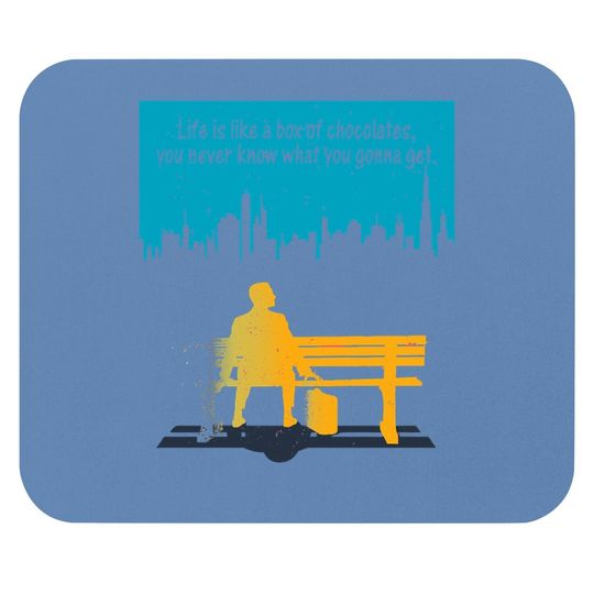 Forrest Gump Love Mouse Pad